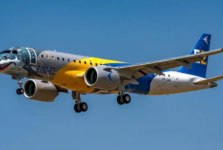 embraer-enfrenta-incerteza-com-tarifas-de-trump-apos-se-tornar-lider-na-aviacao